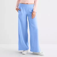 Arizona Womens Juniors Low Rise Fleece Sweatpant