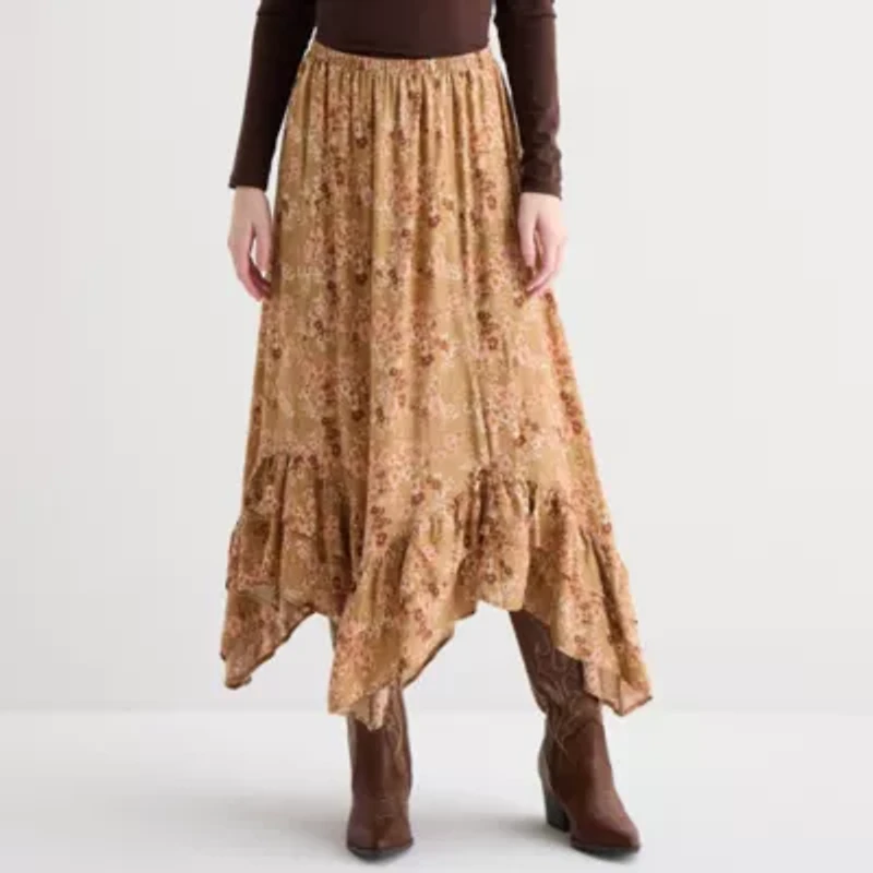 Arizona Womens Maxi Skirt - Juniors