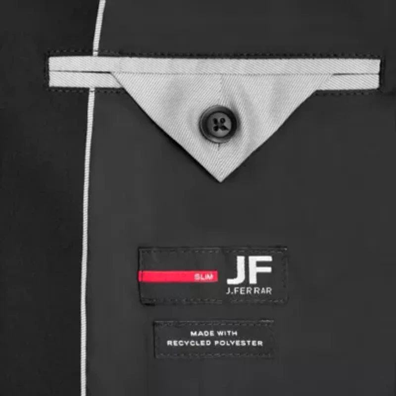 J. Ferrar Ultra Comfort Mens Stretch Fabric Slim Fit Suit Jacket