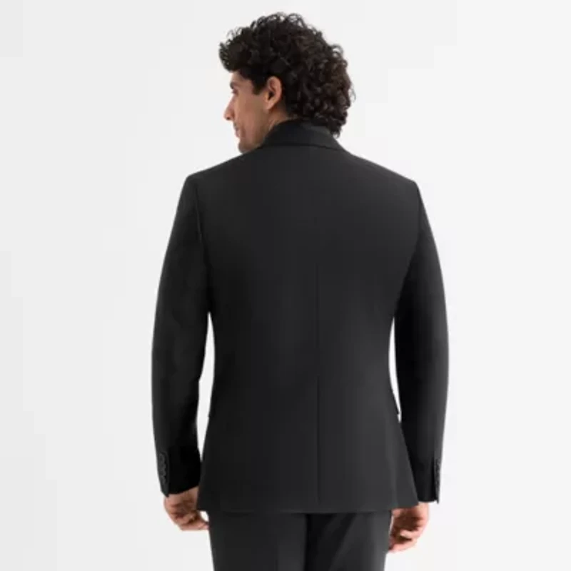 J. Ferrar Ultra Comfort Mens Stretch Fabric Slim Fit Suit Jacket