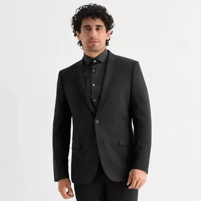 J. Ferrar Ultra Comfort Mens Stretch Fabric Slim Fit Suit Jacket