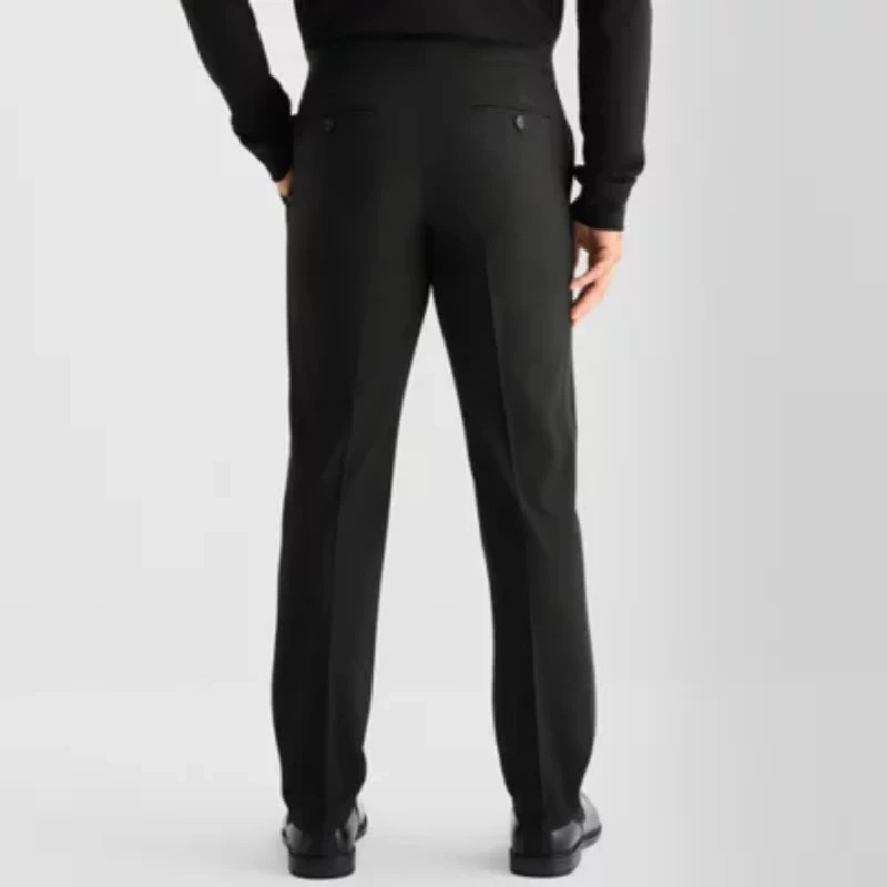 J. Ferrar Ultra Comfort Mens Stretch Fabric Slim Fit Tuxedo Pant