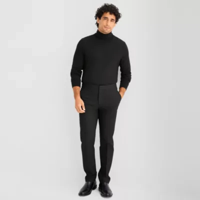 J. Ferrar Ultra Comfort Mens Stretch Fabric Slim Fit Tuxedo Pant