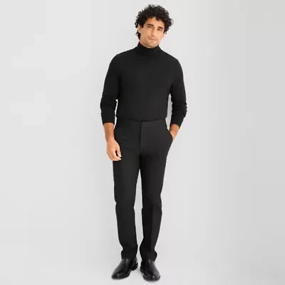 J. Ferrar Ultra Comfort Mens Stretch Fabric Slim Fit Tuxedo Pant