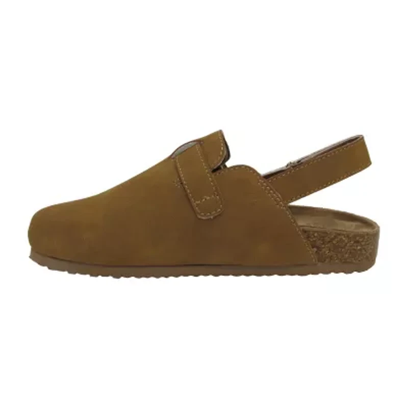 Pop Ordelia Womens Round Closed Toe Clogs