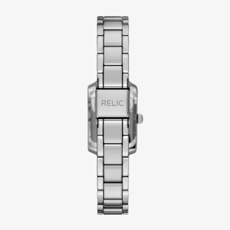 Relic By Fossil Natalie Womens Silver Tone Bracelet Watch Zr37305