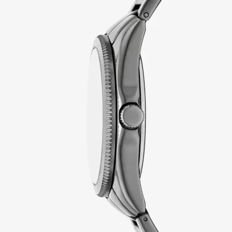 Relic By Fossil Logan Mens Gray Stainless Steel Bracelet Watch Zr16051