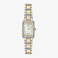 Relic By Fossil Natalie Womens Two Tone Bracelet Watch Zr37304