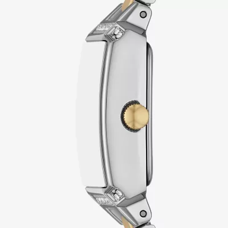 Relic By Fossil Natalie Womens Two Tone Bracelet Watch Zr37304