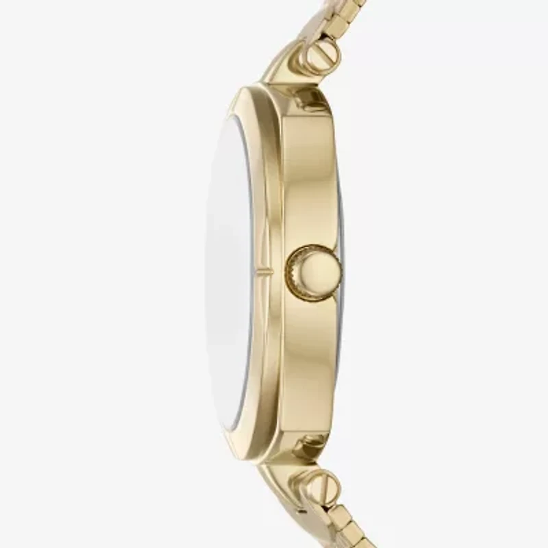 Relic By Fossil Megan Womens Gold Tone Stainless Steel Bracelet Watch Zr37311