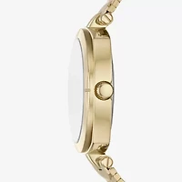 Relic By Fossil Megan Womens Gold Tone Stainless Steel Bracelet Watch Zr37311