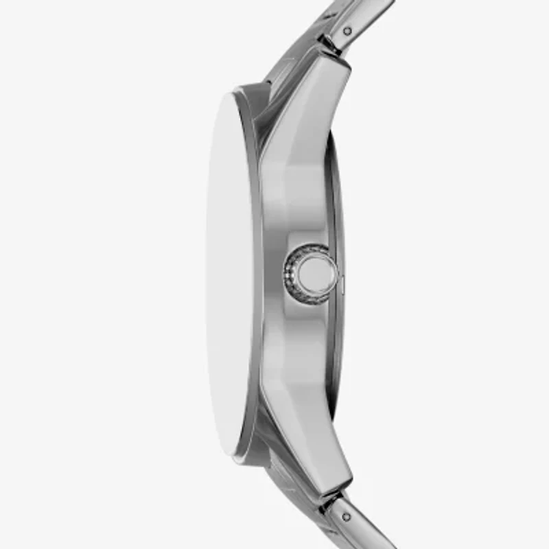 Relic By Fossil Rylan Mens Silver Tone Stainless Steel Bracelet Watch Zr77344