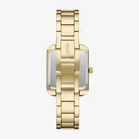 Relic By Fossil Jenna Womens Gold Tone Bracelet Watch Zr97026
