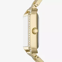 Relic By Fossil Jenna Womens Gold Tone Bracelet Watch Zr97026
