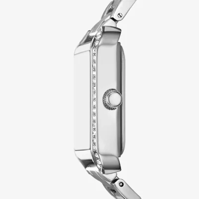 Relic By Fossil Jenna Womens Silver Tone Bracelet Watch Zr97027