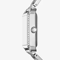 Relic By Fossil Jenna Womens Silver Tone Bracelet Watch Zr97027