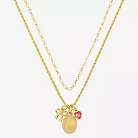 Bijoux Bar Delicates Gold Tone Womens 16 Inch Cable Chain Necklace