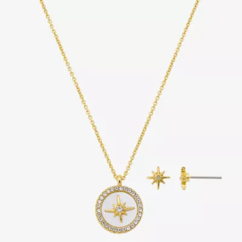 Bijoux Bar Delicates Gold Tone Womens 16 Inch Cable Chain Necklace
