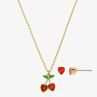 Bijoux Bar Delicates Gold Tone Womens 16 Inch Cable Chain Necklace