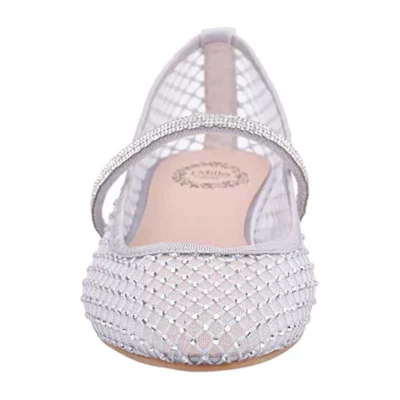 I. Miller Polley Womens Round Closed Toe Ballet Flats