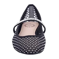 I. Miller Polley Womens Round Closed Toe Ballet Flats