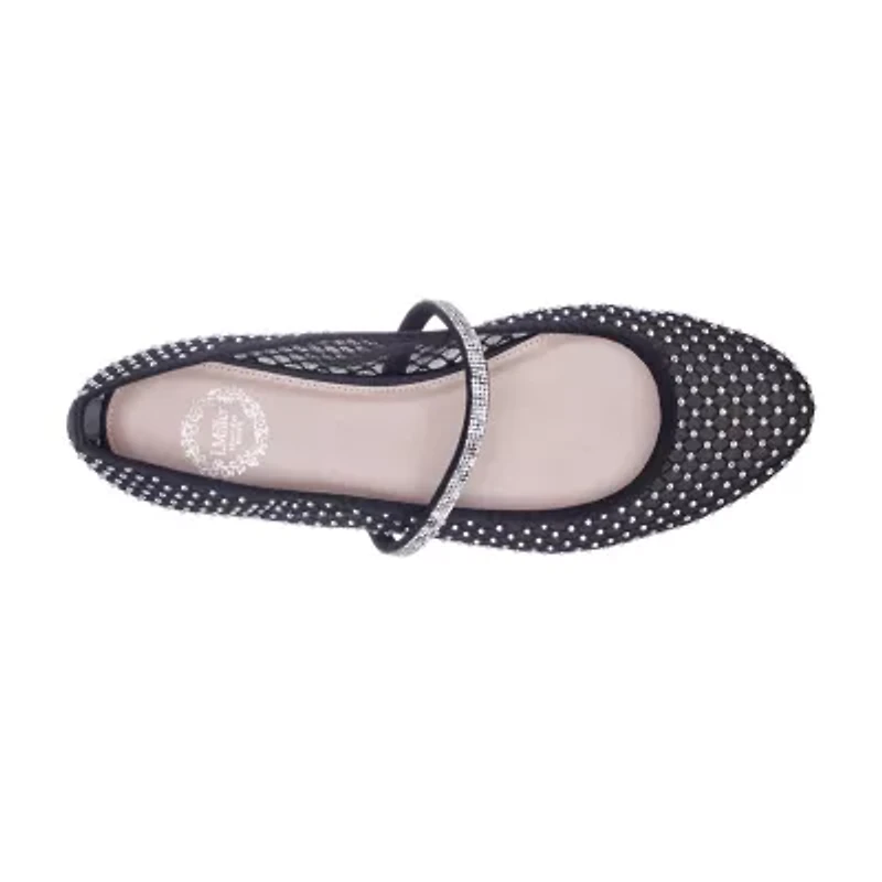 I. Miller Polley Womens Round Closed Toe Ballet Flats