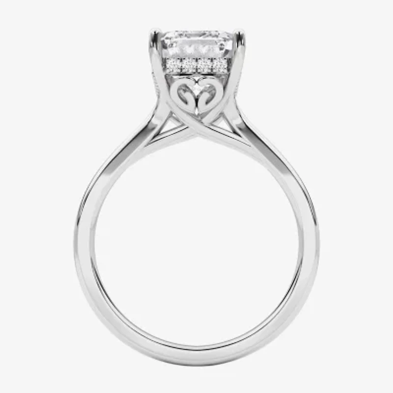 Grown Gorgeous F, Vs2 Womens 3 1/2 CT. T.W Lab White Diamond 14K Gold or Platinum Radiant-cut Engagement Ring