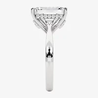 Grown Gorgeous F, Vs2 Womens 3 1/2 CT. T.W Lab White Diamond 14K Gold or Platinum Radiant-cut Engagement Ring
