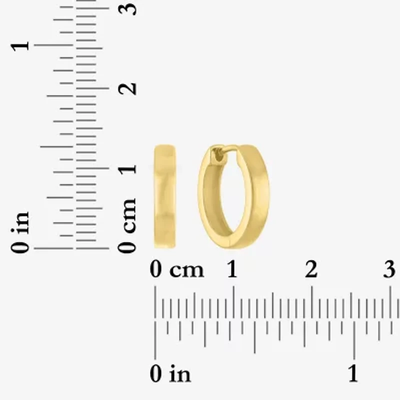 (G-H, Si2-I1) Womens 1/7 CT. T.W. Lab Grown White Diamond 14K Gold Over Silver 2 Pair Earring Set