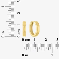 (G-H, Si2-I1) Womens 1/7 CT. T.W. Lab Grown White Diamond 14K Gold Over Silver 2 Pair Earring Set