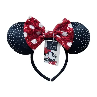 Disney Collection Girls Pearl Minnie Mouse Ears Headband
