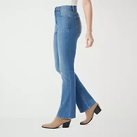 Gloria Vanderbilt Amanda Womens High Rise Straight Leg Jean