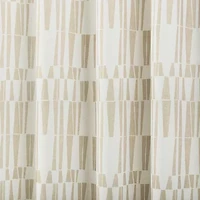 Indigo Road by Egypt Sherrod Ediz Geometric Blocks Buttonhole Shower Curtain
