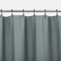 Indigo Road by Egypt Sherrod Merrow Puckered Wave Buttonhole Shower Curtain