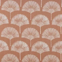 Indigo Road by Egypt Sherrod Meru Fan Leaf Block Print Buttonhole Shower Curtain