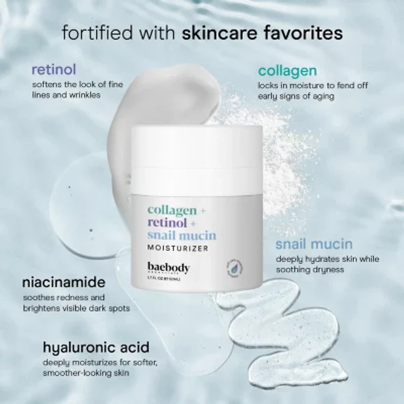 Baebody Collagen Retinol Snail Mucin Moisturizer