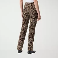 Gloria Vanderbilt Womens High Rise Straight Leg Jean