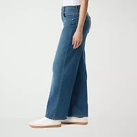 Gloria Vanderbilt Womens High Rise Wide Leg Jean