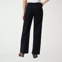 Gloria Vanderbilt Womens Mid Rise Relaxed Fit Jean