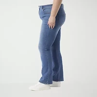 Gloria Vanderbilt Amanda Womens High Rise Straight Leg Jean