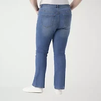 Gloria Vanderbilt Amanda Womens High Rise Straight Leg Jean