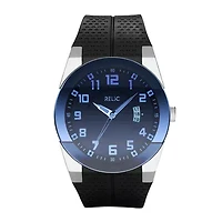 Relic By Fossil Mens Black Strap Watch Zr11861