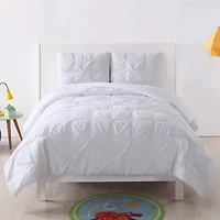 My World Pleated Reversible Comforter Set