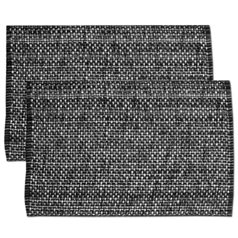 Trends Collection Two Tone 100% Cotton Woven 13" x 19" Placemat