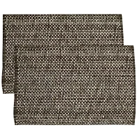 Trends Collection Two Tone 100% Cotton Woven 13" x 19" Placemat