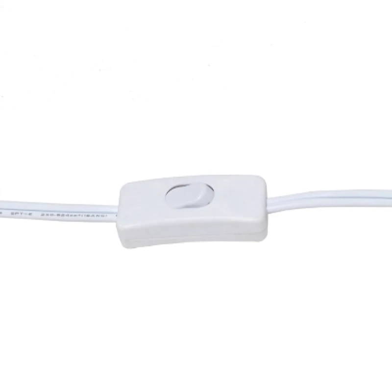 Simple Designs Stick Lamp with Fabric Shade