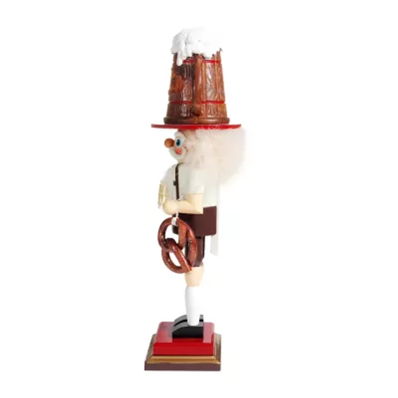 Kurt Adler 17.5-Inch Hollywood Beer and Pretzel Nutcracker