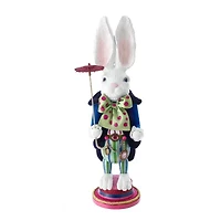 Kurt Adler 18-Inch Hollywood White Rabbit Nutcracker