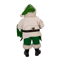 Kurt Adler 10.5-Inch Fabriché Musical Irish Chef Santa