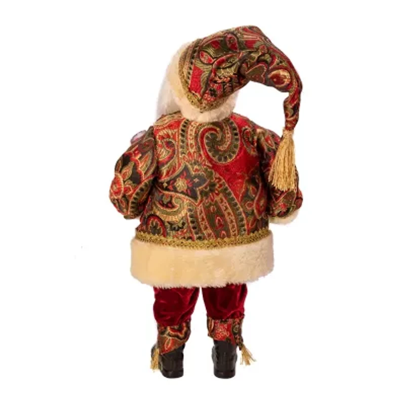 Kurt Adler 18-Inch Kringle Klaus Wine Christmas Santa Figurine